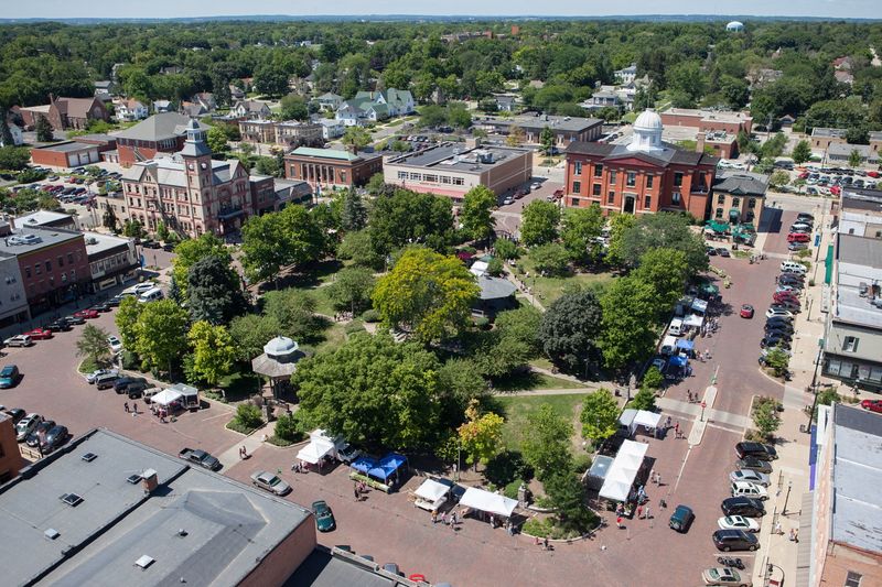 Woodstock With Its Famous Square