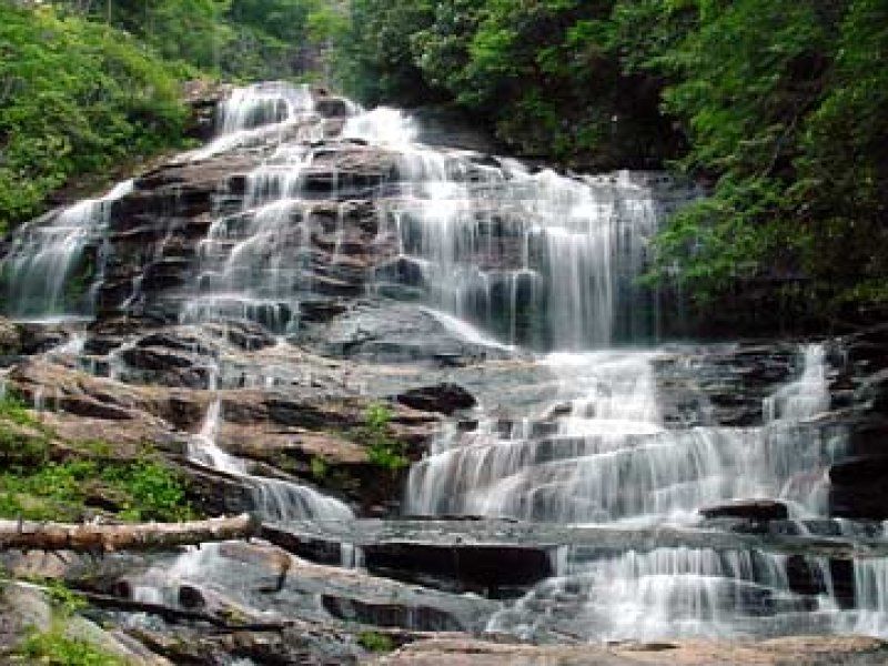 Glen Falls in the Highlands Area