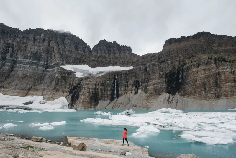 Grinnell Glacier: Melting Ice and Patience