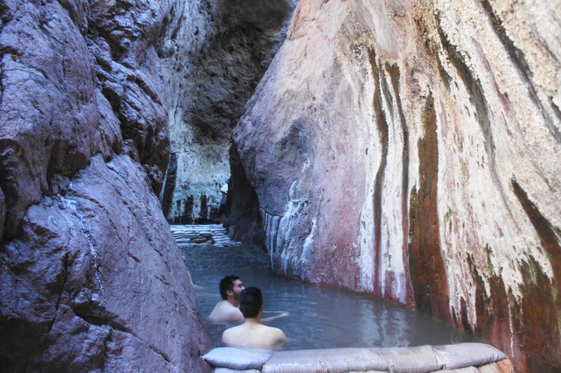 White Rock Canyon Hot Springs Waterfall – Near Hoover Dam