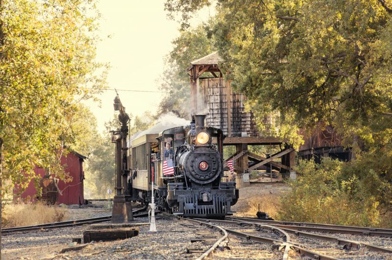 Railtown 1897 State Historic Park: Steam Train Adventures and Picnic Lunches