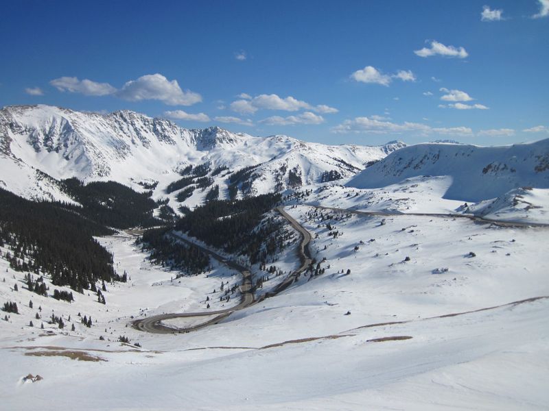 Loveland Pass Along the Continental Divide