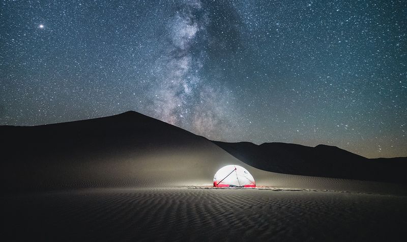 Death Valley National Park’s Mesquite Flat Sand Dunes