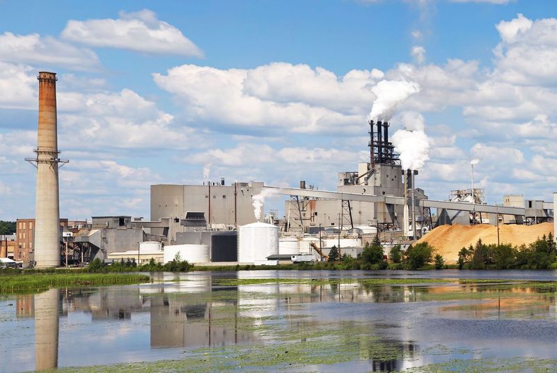 Ontonagon River's Pulp Mill Remnants