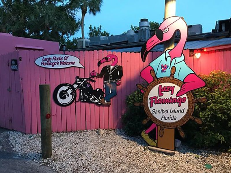 The Lazy Flamingo – Sanibel Island
