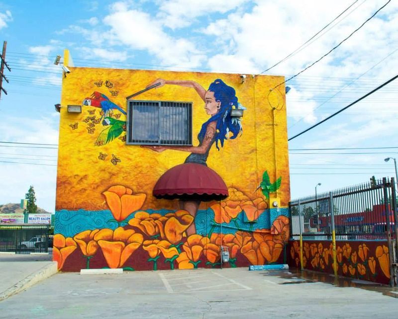 Pacoima With Murals Telling Neighborhood Stories