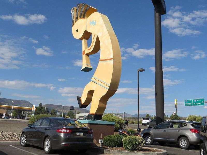 World’s Largest Kokopelli in Camp Verde