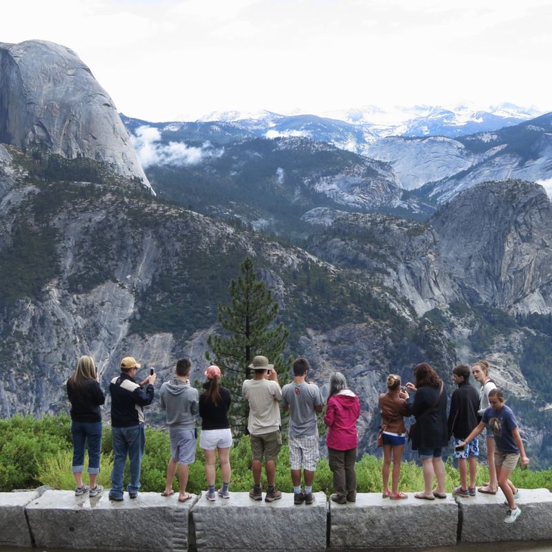 Glacier Point Gridlock