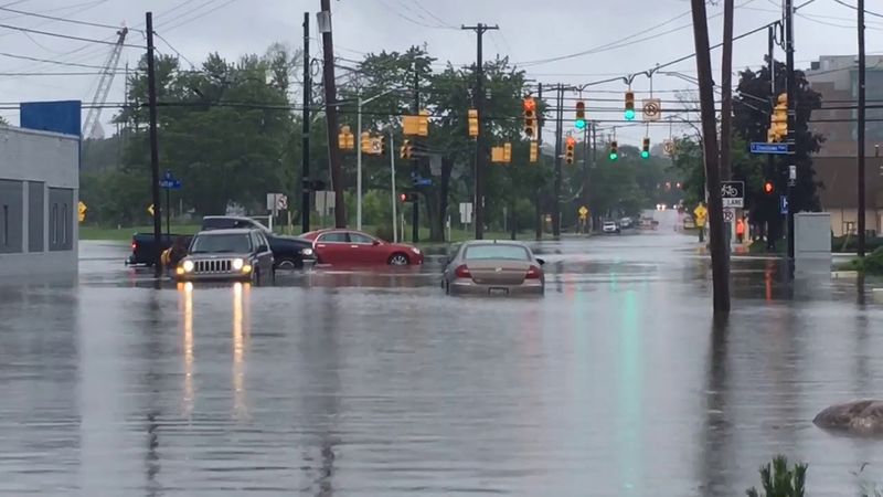 US-131 Kalamazoo River Flooding Detour