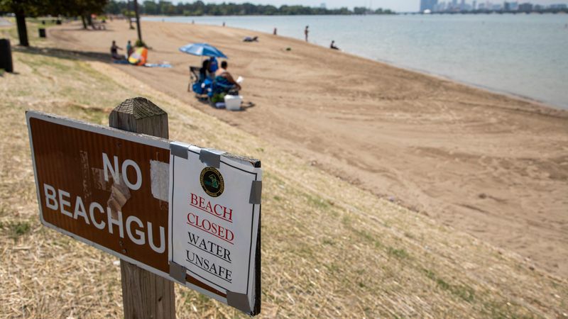 Belle Isle's Sewage Overflow Spots