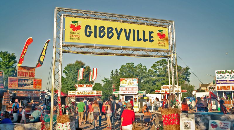 Traverse City During Cherry Festival