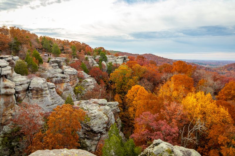 Shawnee National Forest's Garden of the Gods