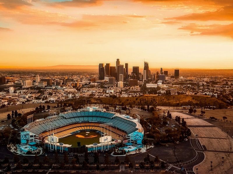 Sports Stadiums - Dodger Stadium's Crowded Airspace