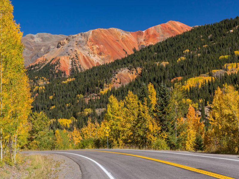 Red Mountain Pass on the Million Dollar Highway