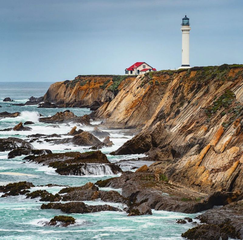 Mendocino's Coastal Cliffside Charm