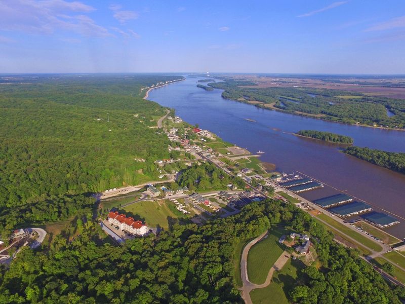 Grafton at the Meeting Point of the Illinois and Mississippi Rivers