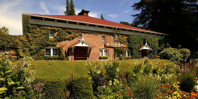 Korbel Champagne Cellars, Guerneville