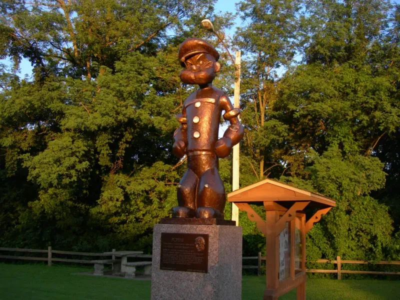 Chester on the Mississippi River, Home of Popeye’s Creator