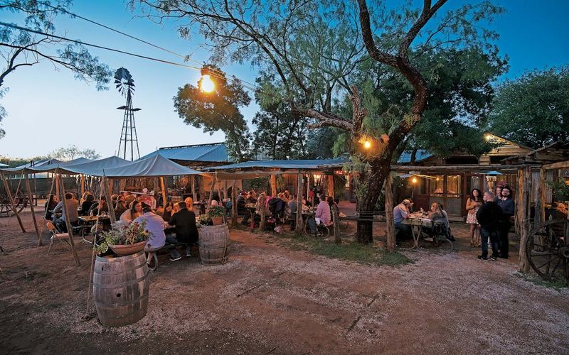 Perini Ranch Steakhouse in Buffalo Gap With Western Atmosphere