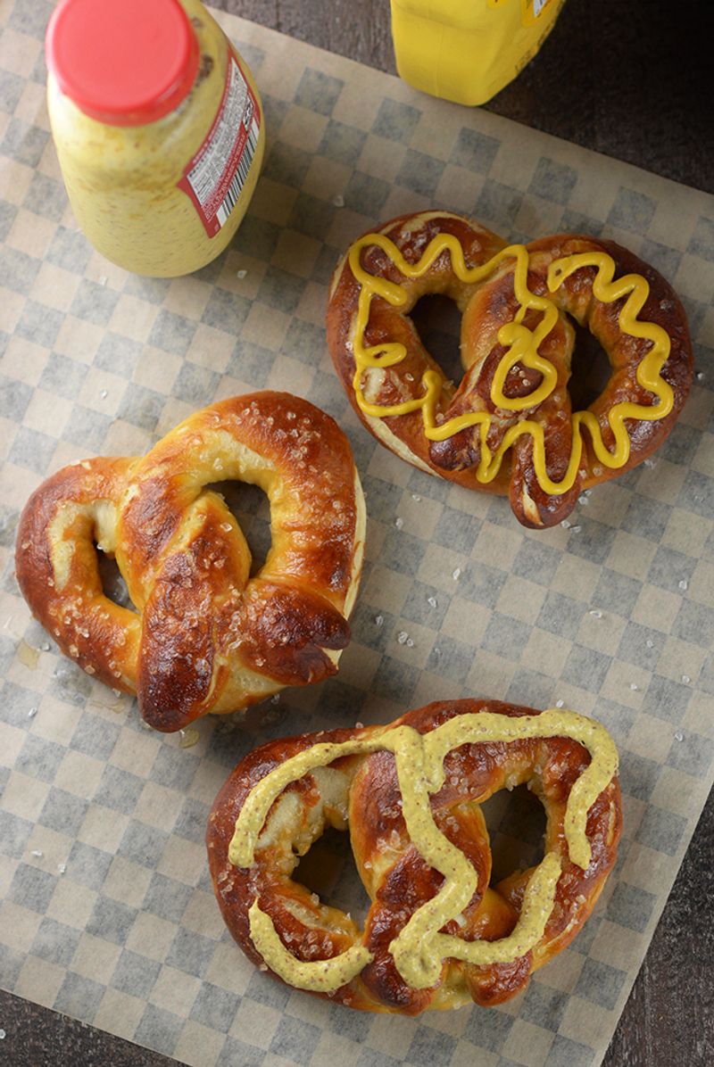 Soft Pretzels: Twisted Perfection with Mustard