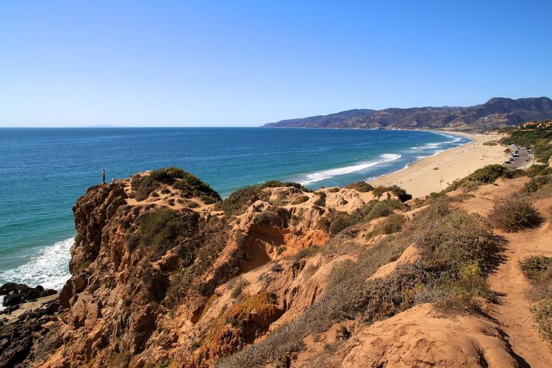 Point Dume Cove Beach in Malibu