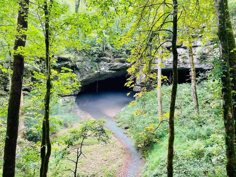 Russell Cave Road in Fayette County