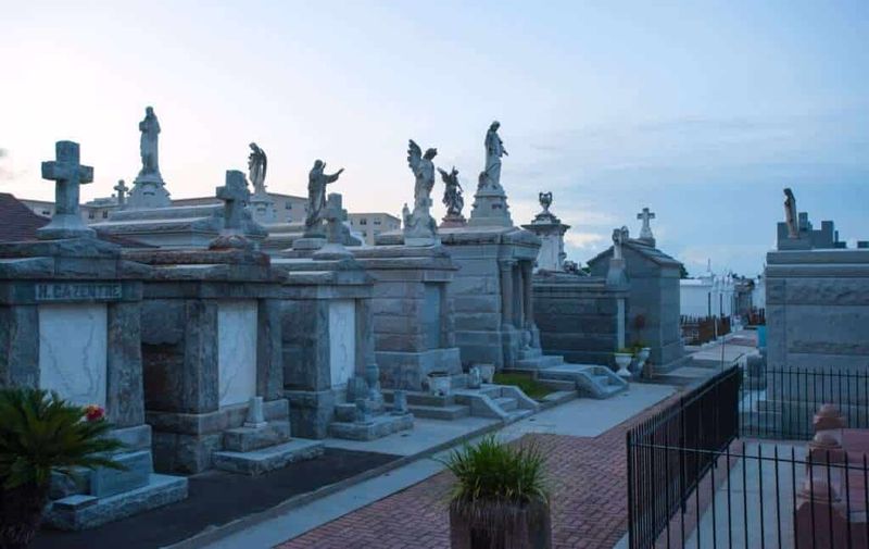 Above Ground Cemeteries With Ornate Tombs