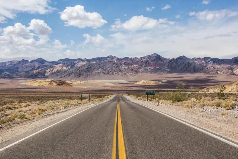 Death Valley Roads Along Nevada’s Border