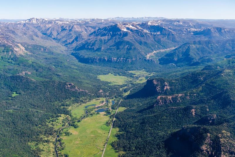 Wolf Creek Pass in the San Juan Mountains