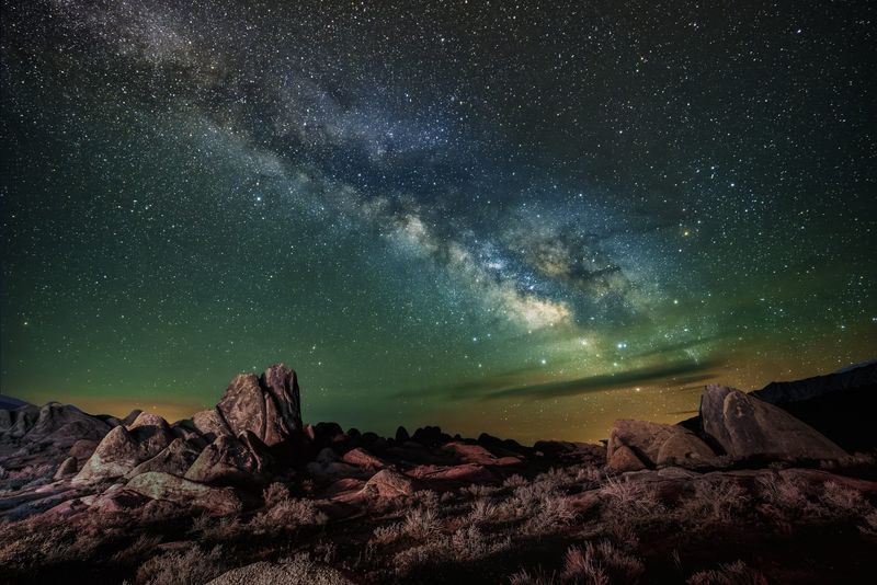 Alabama Hills Near Lone Pine