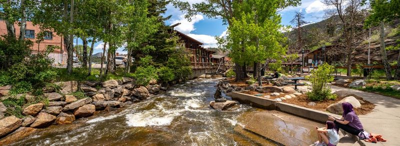 Estes Park Along the Riverwalk