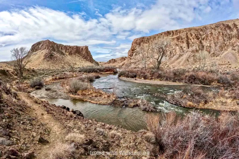 Wilson Canyon Reservoir Near Yerington