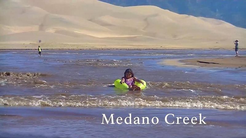 Splashing in Medano Creek: Grown-up Version of Jumping in Puddles