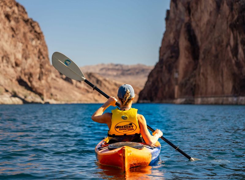 Kayaking Through Black Canyon