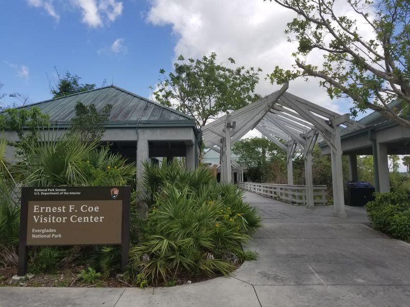 Ernest F. Coe Visitor Center and Royal Palm