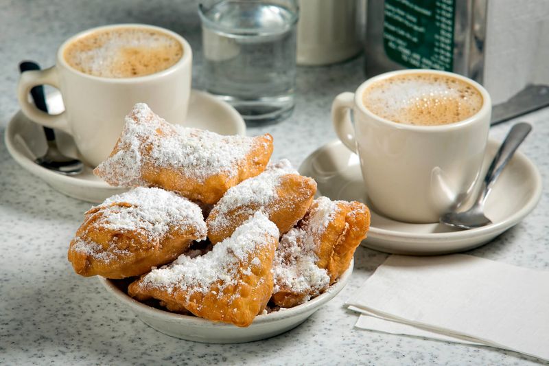 Miss River at Four Seasons Hotel: Honey-Butter Beignets