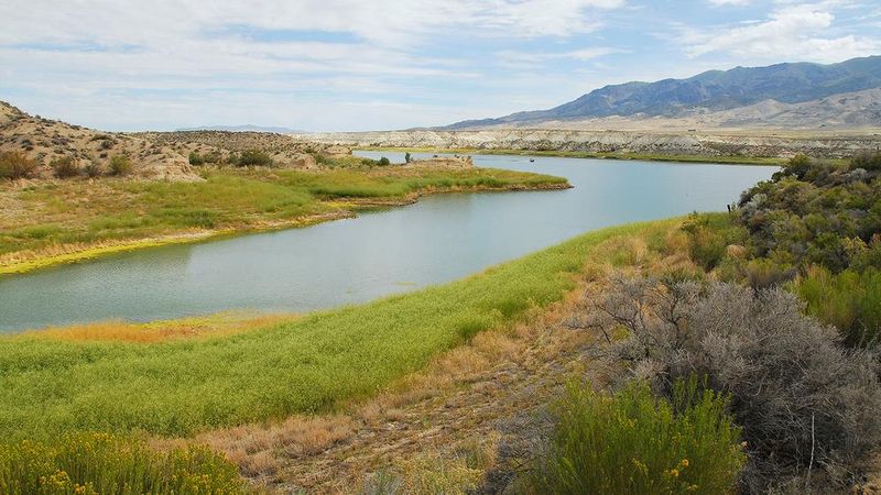 Rye Patch Reservoir in Pershing County
