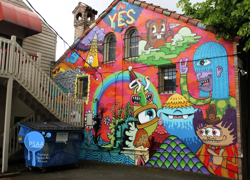 Explore Portland's Street Art