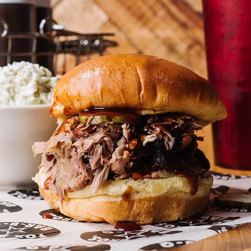 Fox Bros Bar B Q in Atlanta for Pulled Pork
