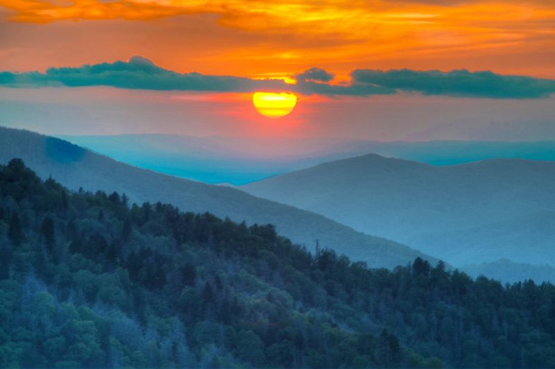 Bryson City in the Smoky Mountains