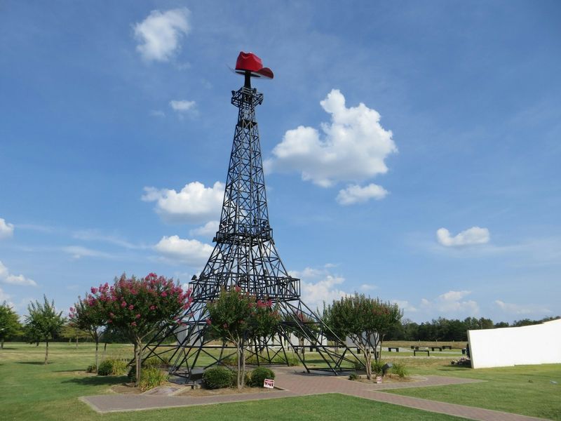 Eiffel Tower with Cowboy Hat (Paris, Texas)