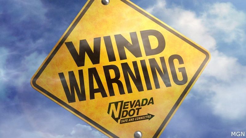 High-Wind Restrictions on I-580/US 395 – Washoe Valley