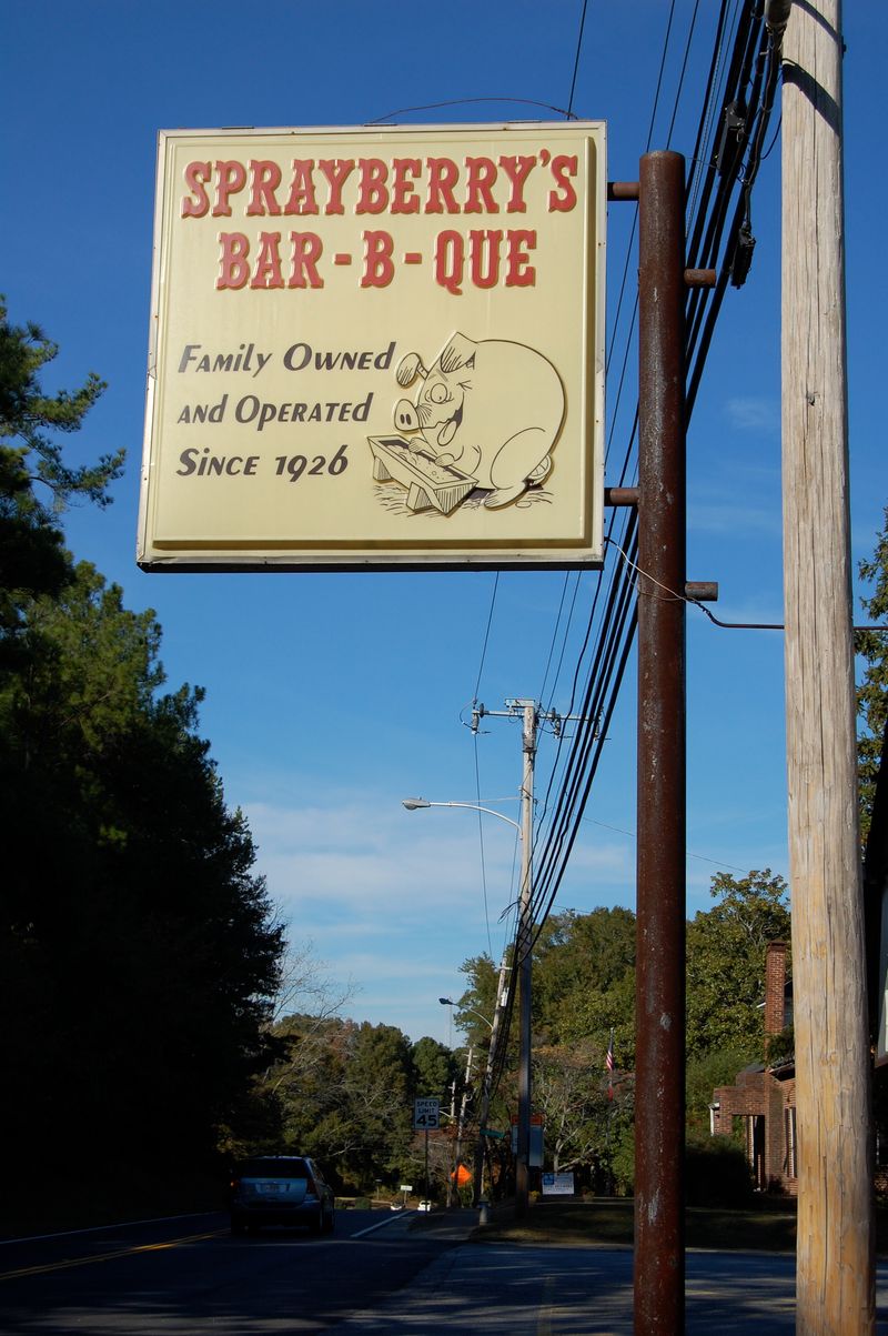 Sprayberry's Barbecue - Newnan's Stew Legacy
