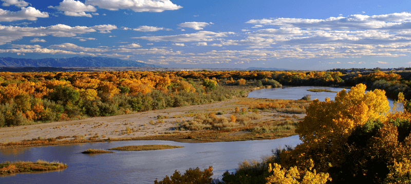 Red River for Autumn Foliage and Festive Atmosphere