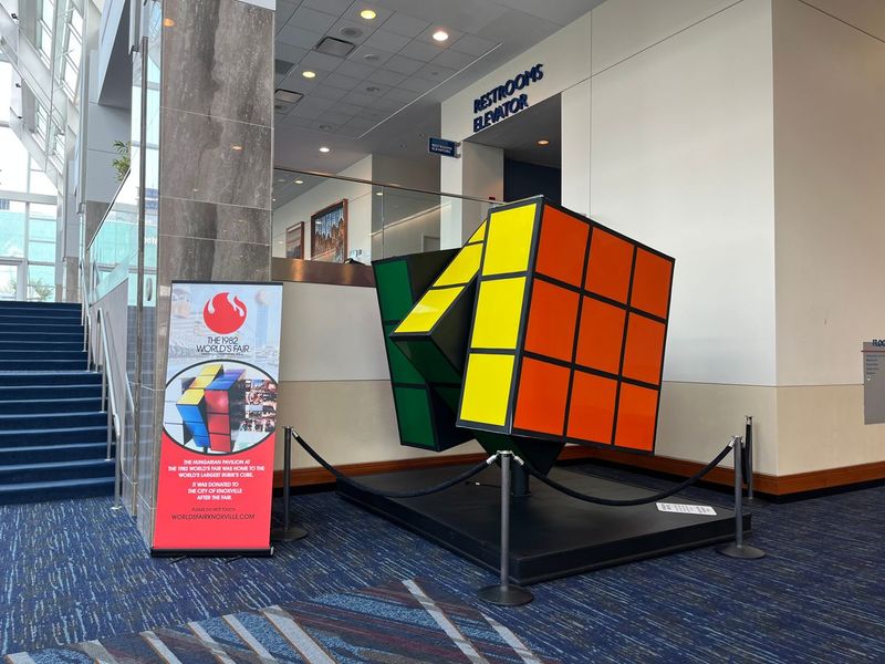 World’s Largest Rubik’s Cube (Knoxville)