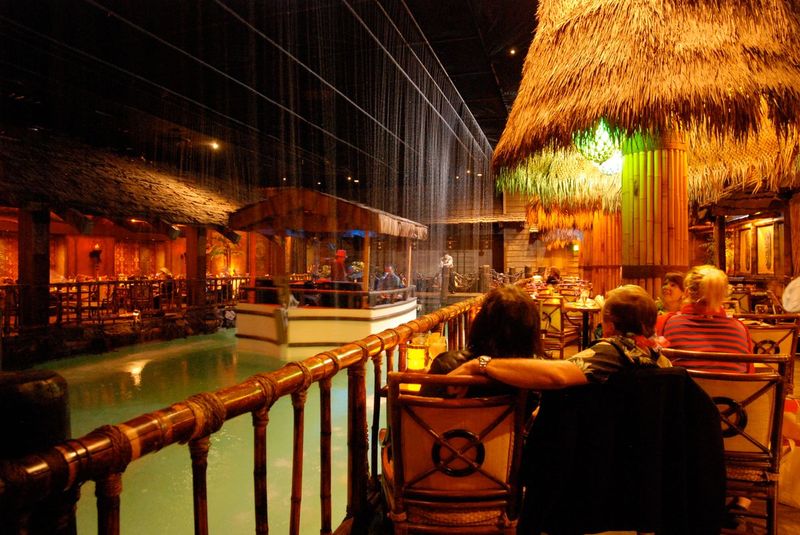 Rainstorms as Part of the Dining Experience