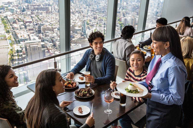 One World Observatory Dining Above Lower Manhattan