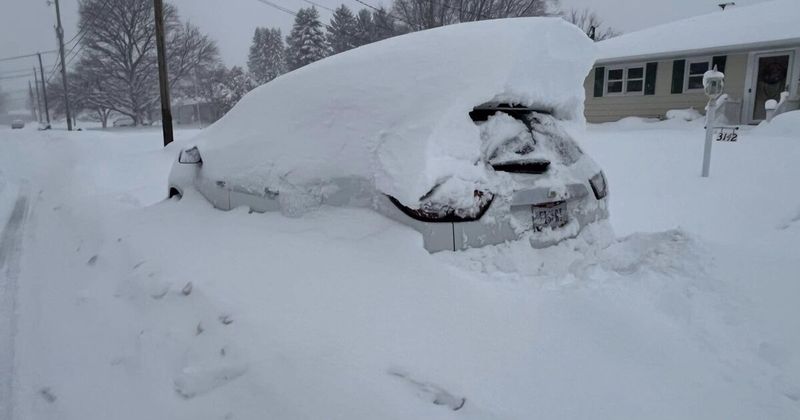 Lake Effect Snow Creates a Whole New Reality