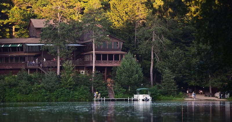 Ishnala Supper Club in Lake Delton Overlooking Mirror Lake