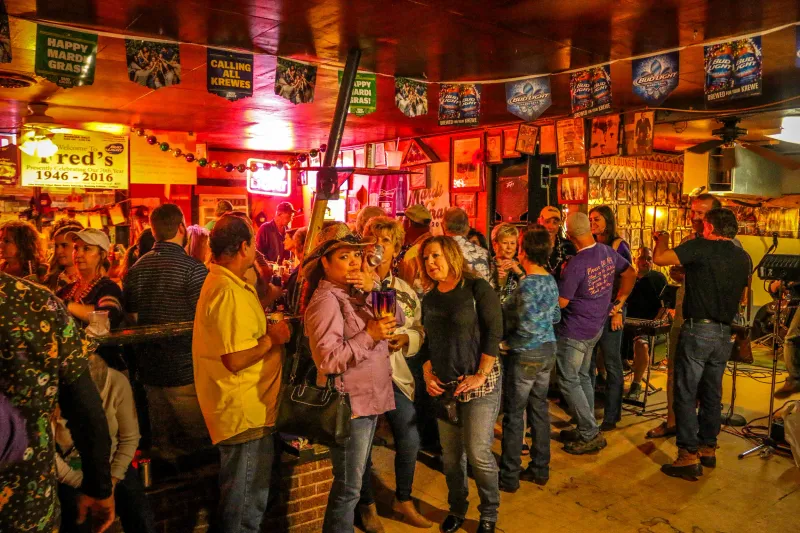 Fred's Lounge in Mamou